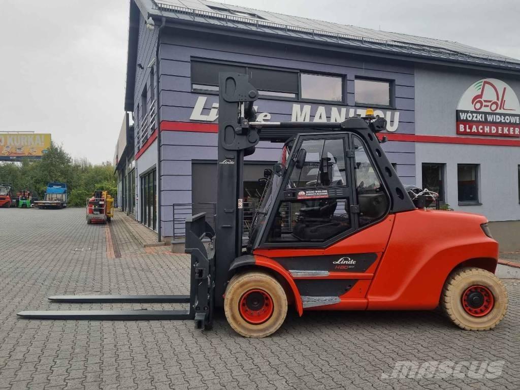 Linde H80T-03/1100 Stivuitor GPL