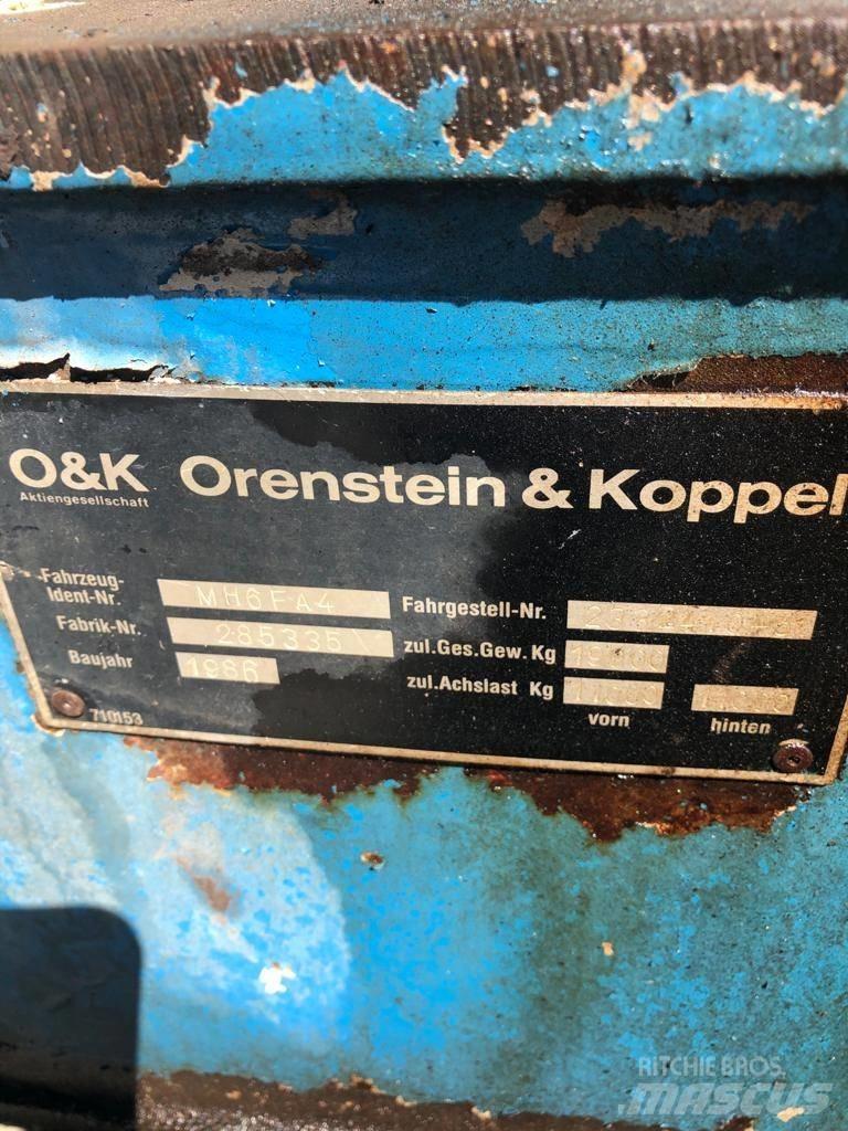 O&K MH6 FA4 Excavatoare cu roti