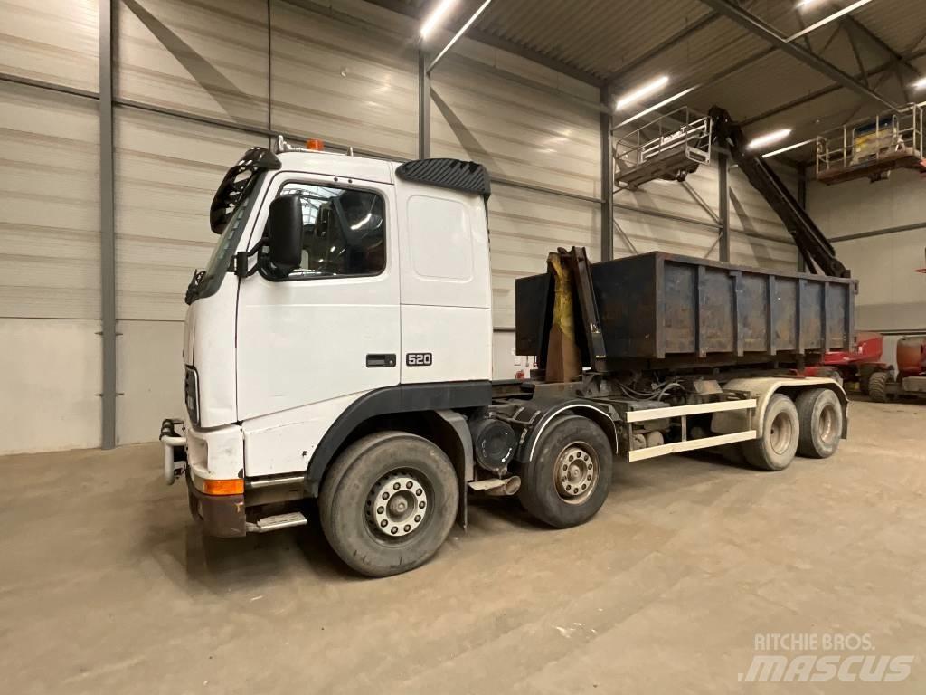 Volvo FH 16 520 8X4 Camion cu carlig de ridicare