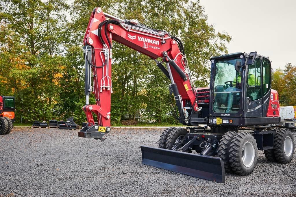 Yanmar B95W Excavatoare cu roti