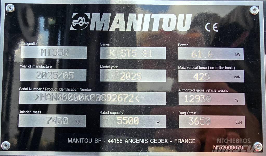 Manitou MI 55 G Stivuitor GPL