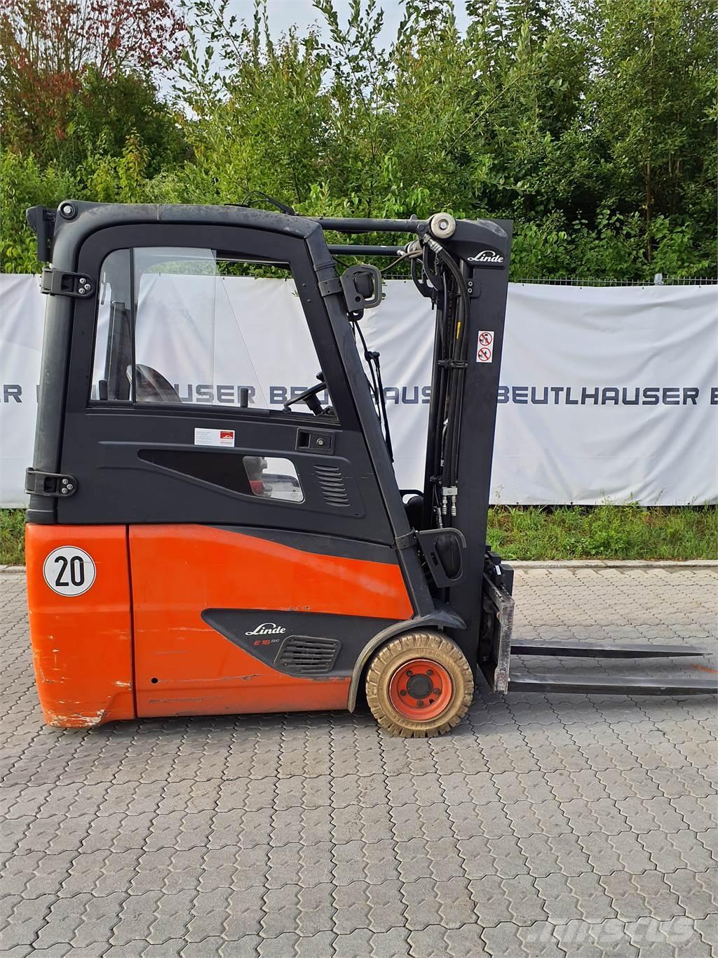 Linde E16 Stivuitor electric