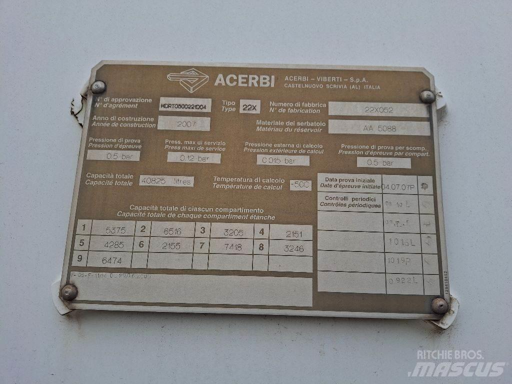 Acerbi ASO64003SP Cisterna semi-remorci