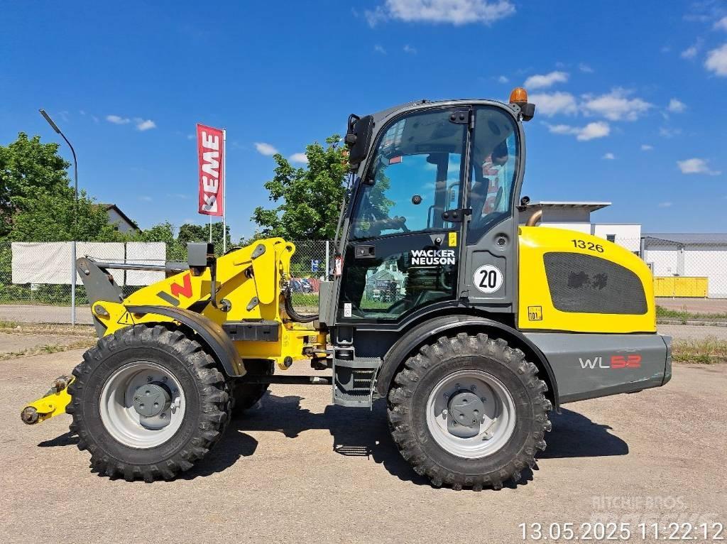Wacker Neuson WL52 Incarcator pe pneuri