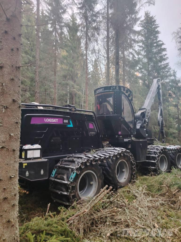 Logset 8H GTE HYBRID Combine forestiere