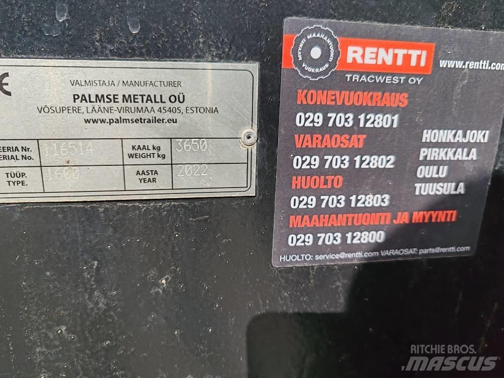 Palmse Trailer 1600 Remorci rabatabile