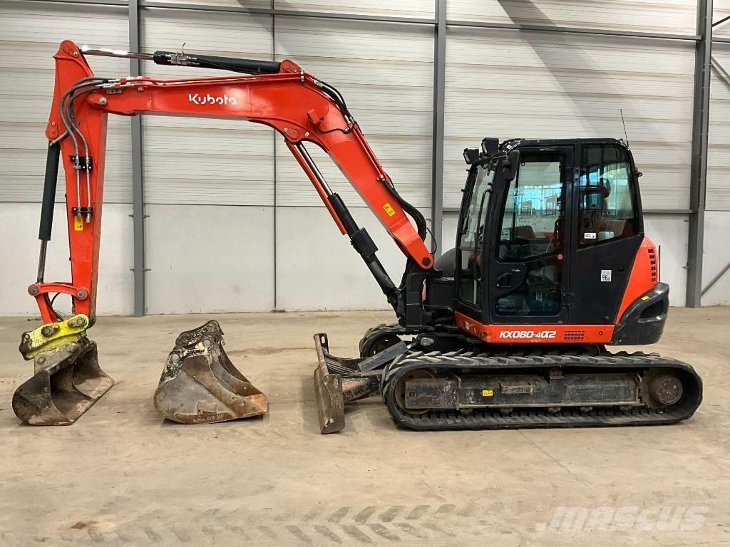 Kubota KX 080-4 A 2 Excavatoare 7t - 12t