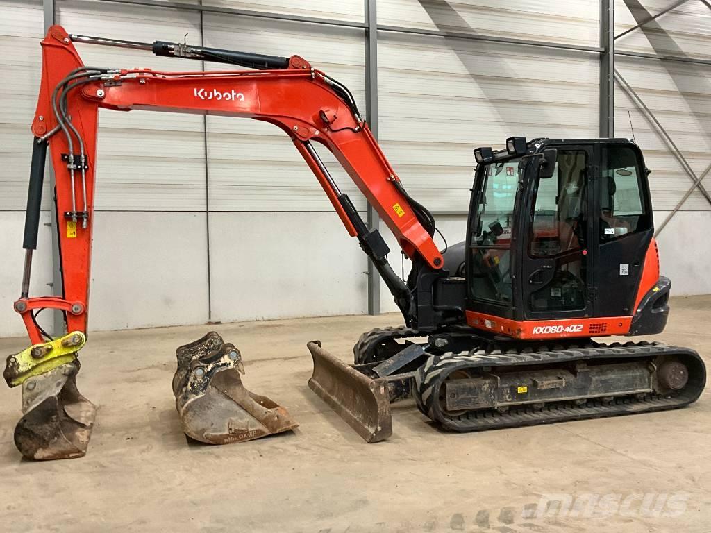 Kubota KX 080-4 A 2 Excavatoare 7t - 12t