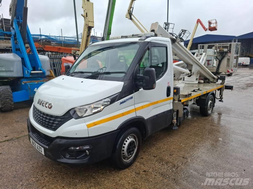 Multitel HX200 Platforme aeriene montate pe camion