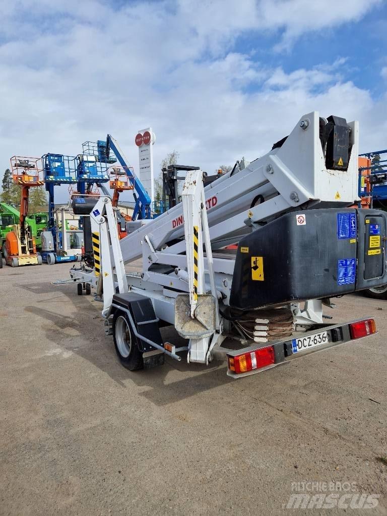 Dino 260 XTD Platforme aeriene montate pe remorca