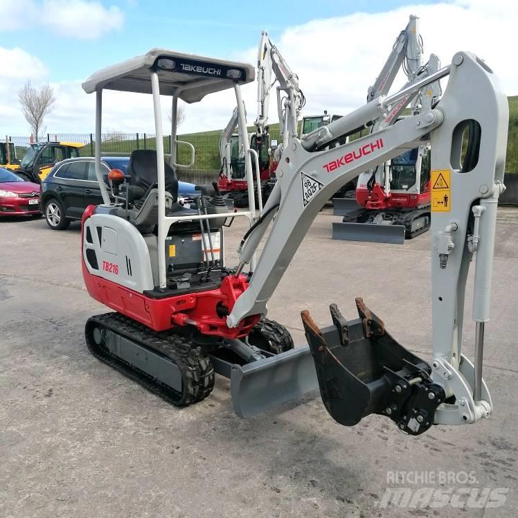 Takeuchi TB216 Mini excavatoare < 7t