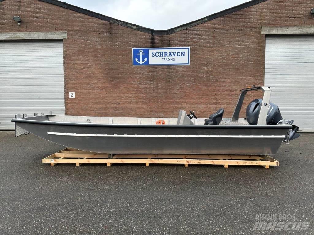  Werkboot Aluminium Barje si pontoane