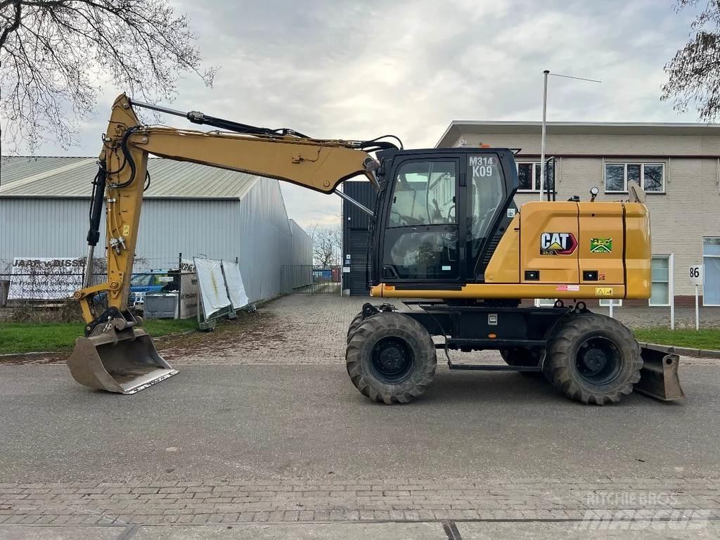 CAT 314 Next gen Excavatoare cu roti