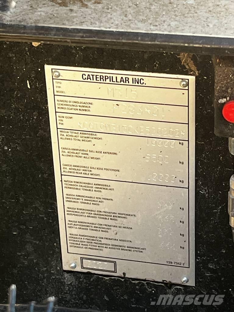 CAT M 315 Excavatoare cu roti