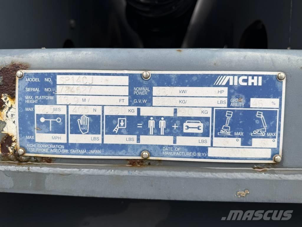 Aichi SP 14 CJ Nacele cu brat telescopic