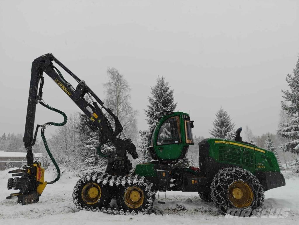 John Deere 1270 G Combine forestiere