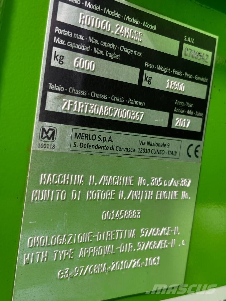 Merlo Roto 60.24 Stivuitoare telescopice