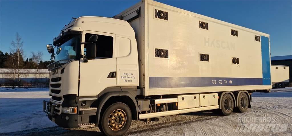 Scania R450 Camioane transport animale
