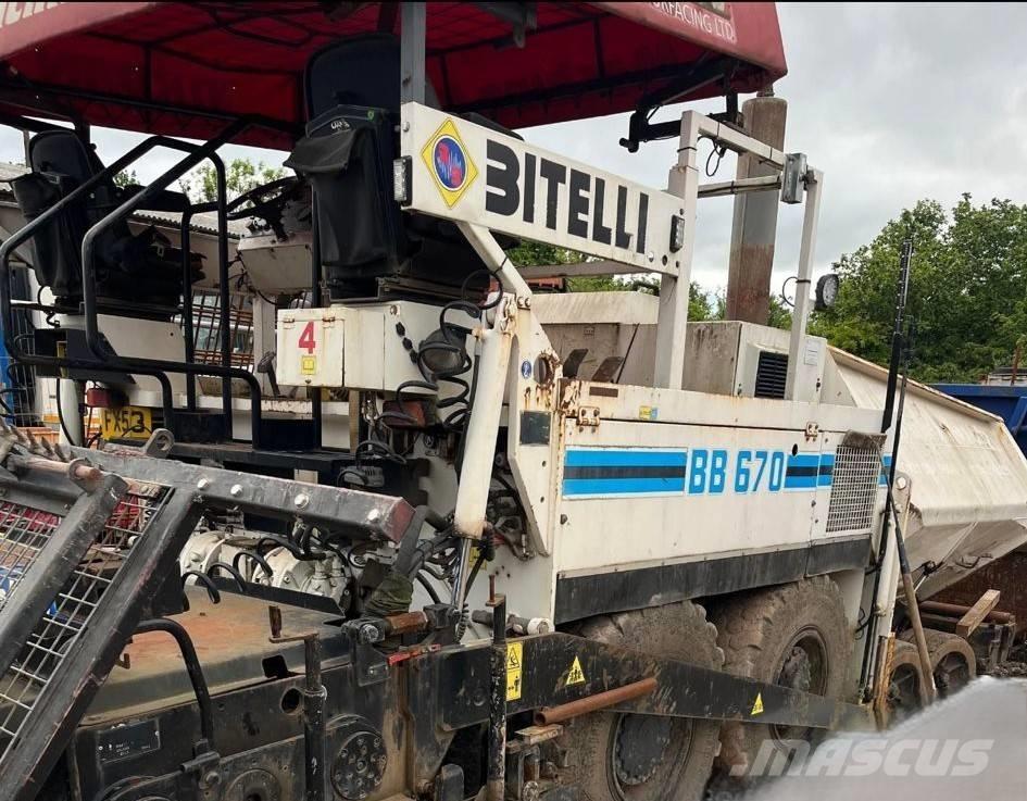 Bitelli BB 670 Pavatoare asfalt