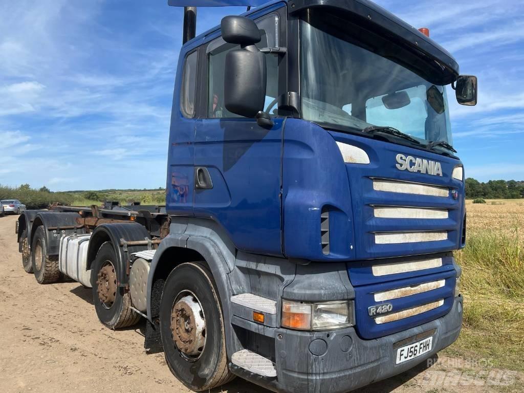 Scania R420 Camion cu carlig de ridicare