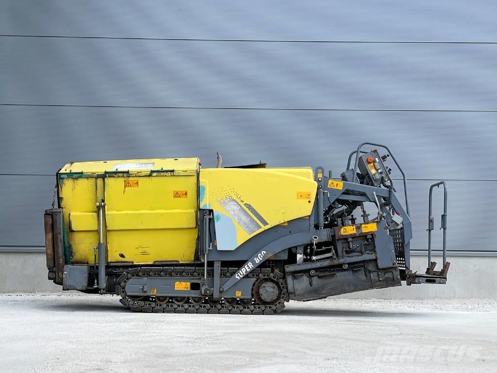 Vögele Super 800 Pavatoare asfalt