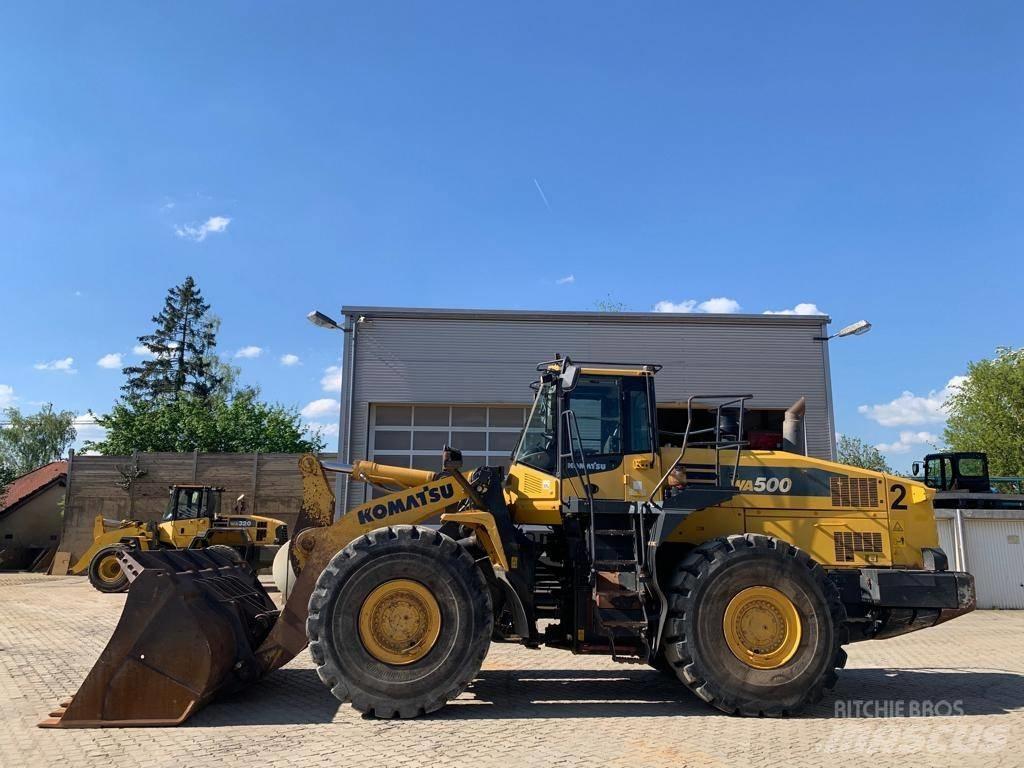 Komatsu WA 500-7 Incarcator pe pneuri