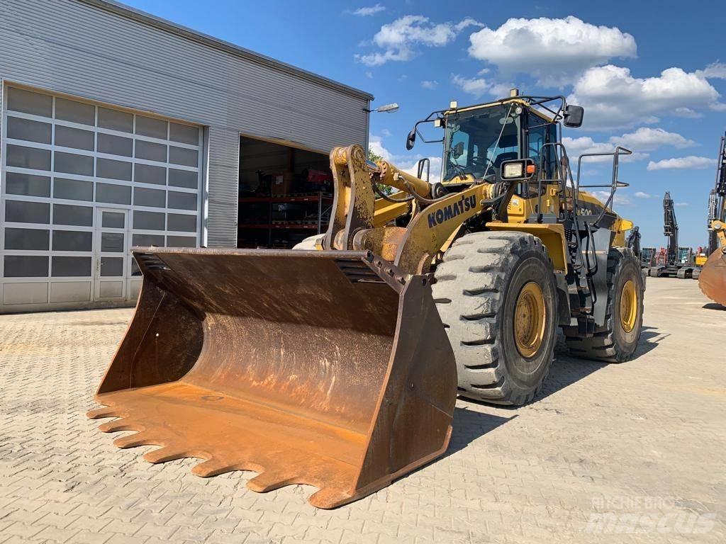 Komatsu WA 500-7 Incarcator pe pneuri