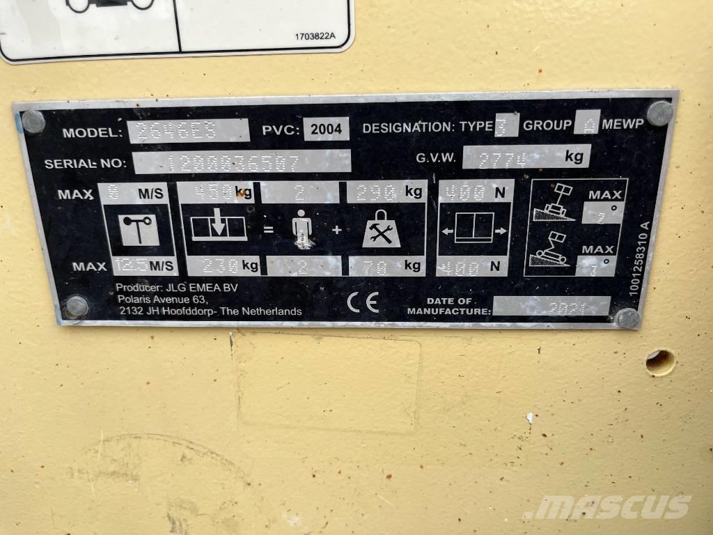 JLG 2646 ES Platforme foarfeca