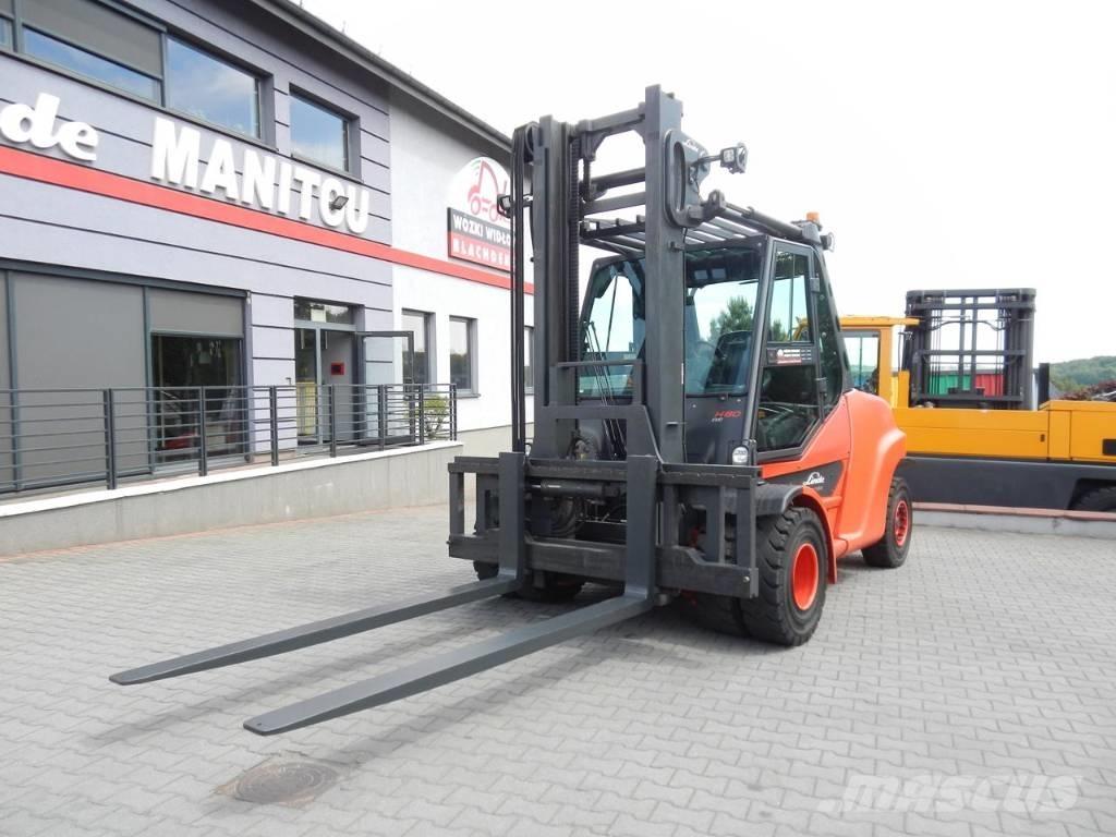 Linde H80D-03/1100 Stivuitor diesel