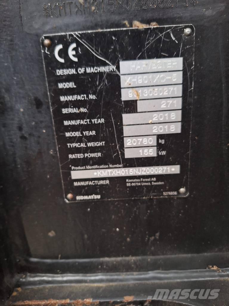 Komatsu 901 XC Combine forestiere