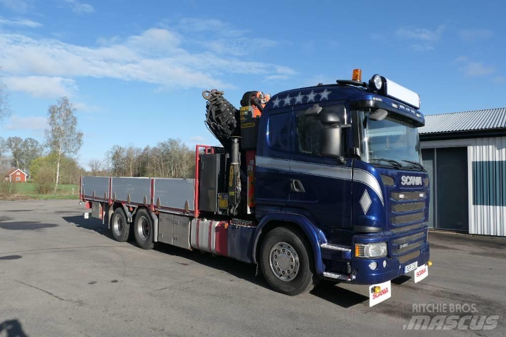 Scania G450 6x2 Camioane cu macara