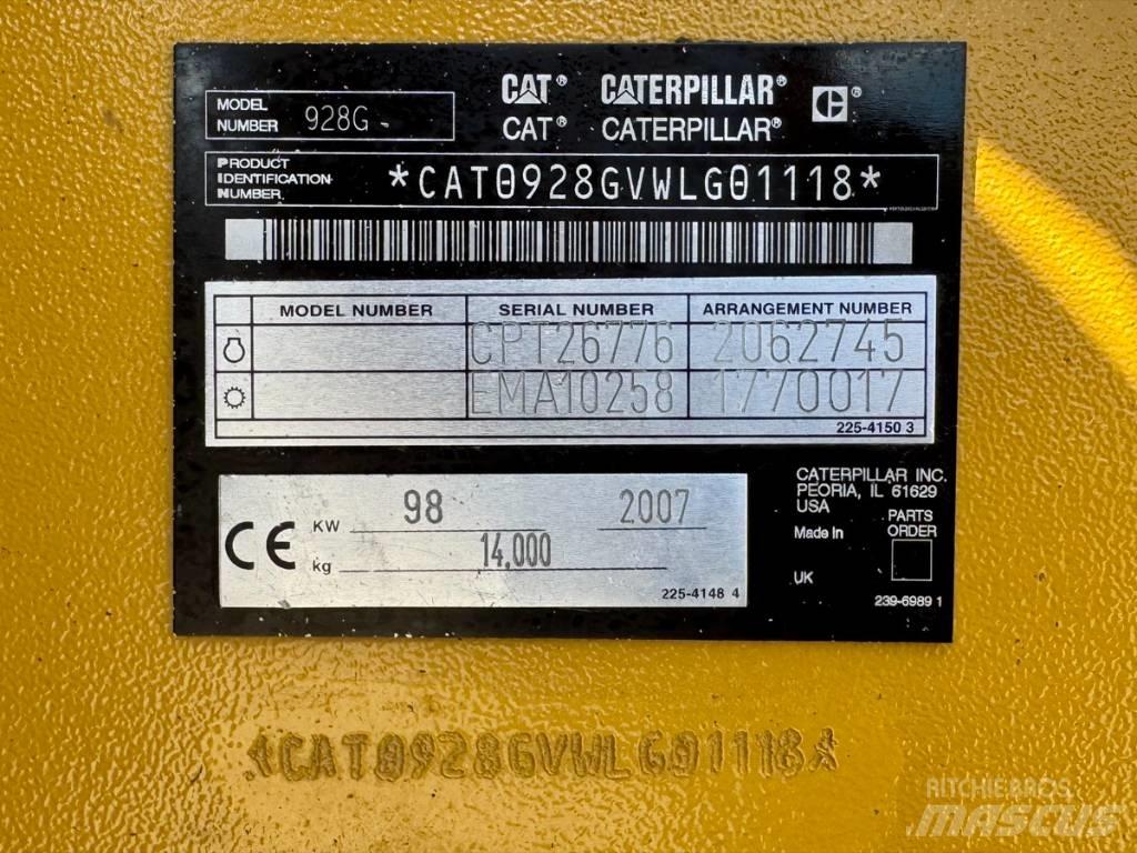 CAT 928 G z Incarcator pe pneuri