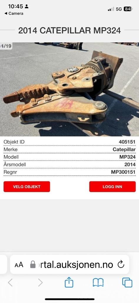 CAT MP324 Taietoare