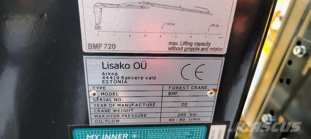 BMF BMF 720 11T1 PRO Remorci forestiere