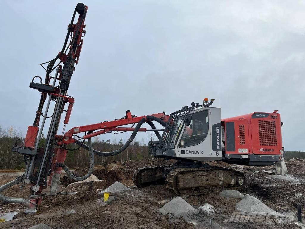 Sandvik DX800 Echipamente de forare la suprafata
