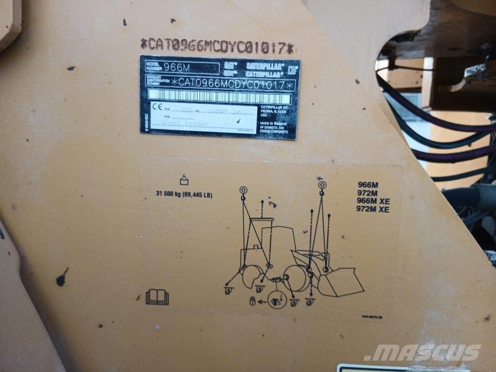 CAT 966 M Incarcator pe pneuri