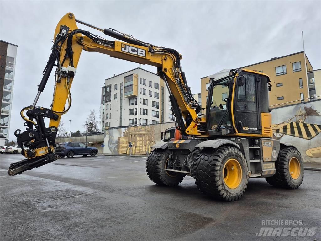 JCB Hydradig 110W Excavatoare cu roti