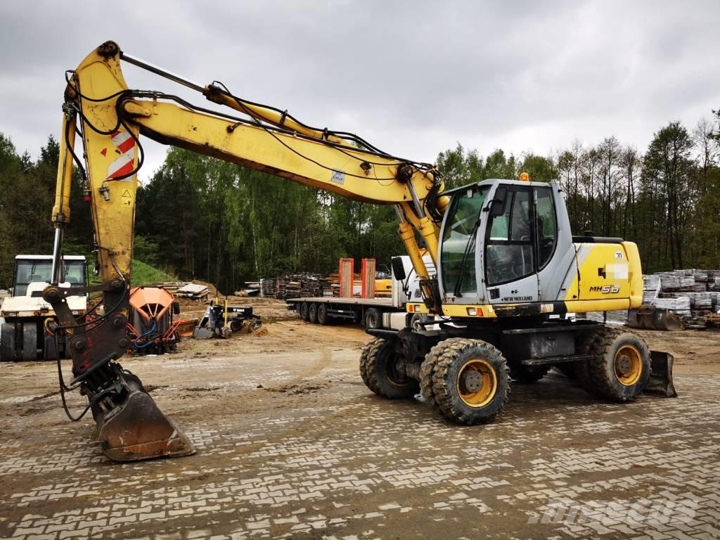 New Holland MH 5.6 Excavatoare cu roti