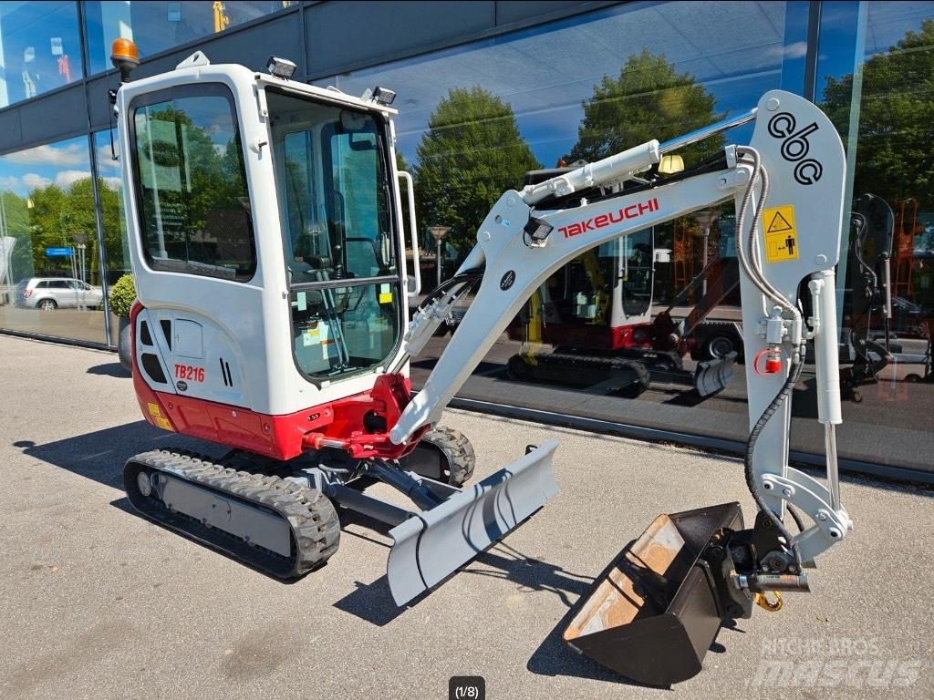 Takeuchi TB 216 Mini excavatoare < 7t