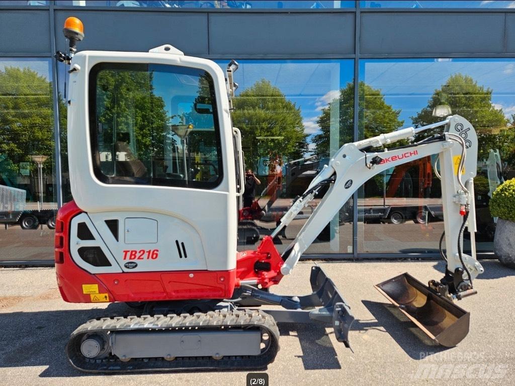 Takeuchi TB 216 Mini excavatoare < 7t