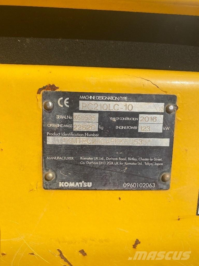 Komatsu PC 210 LC-10 Excavatoare pe șenile

