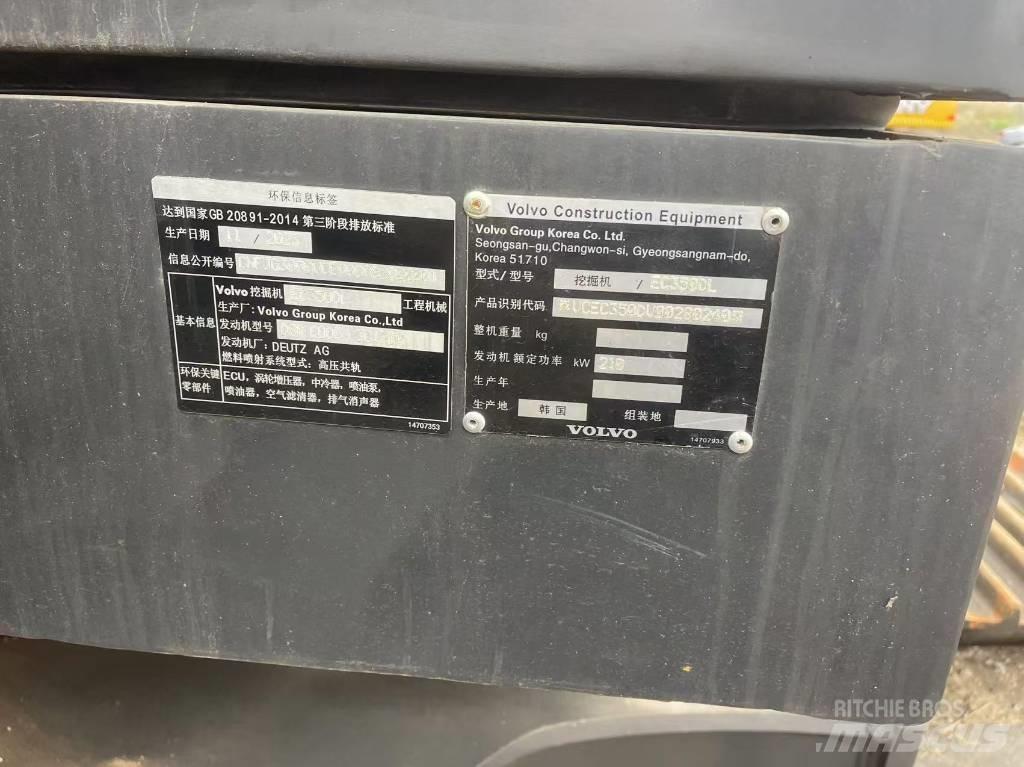 Volvo 350 Excavatoare pe șenile
