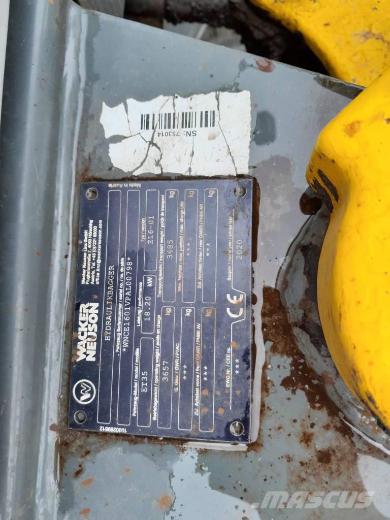 Wacker Neuson ET 35 Excavatoare pe șenile
