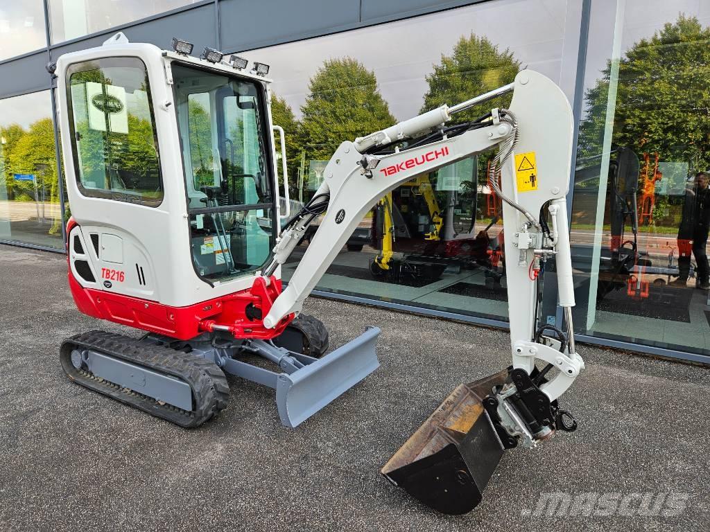 Takeuchi TB 216 Mini excavatoare < 7t