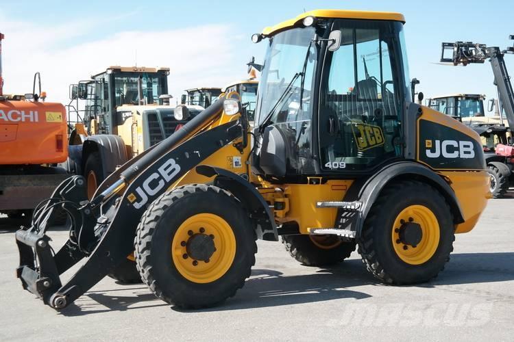 JCB 409ZX Incarcator pe pneuri