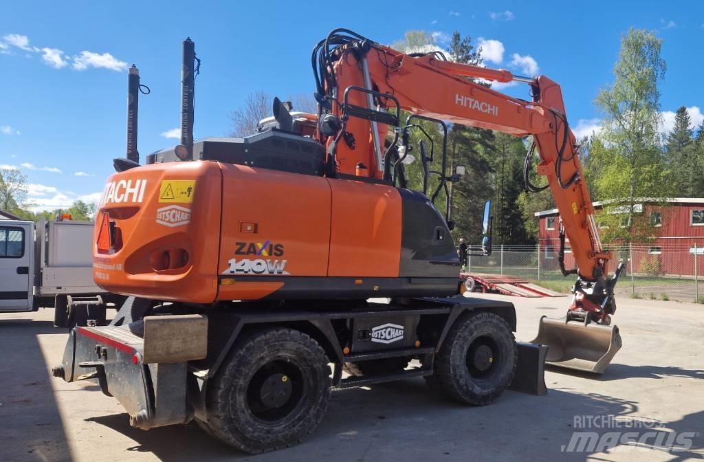 Hitachi ZX 140 W-6 Excavatoare cu roti