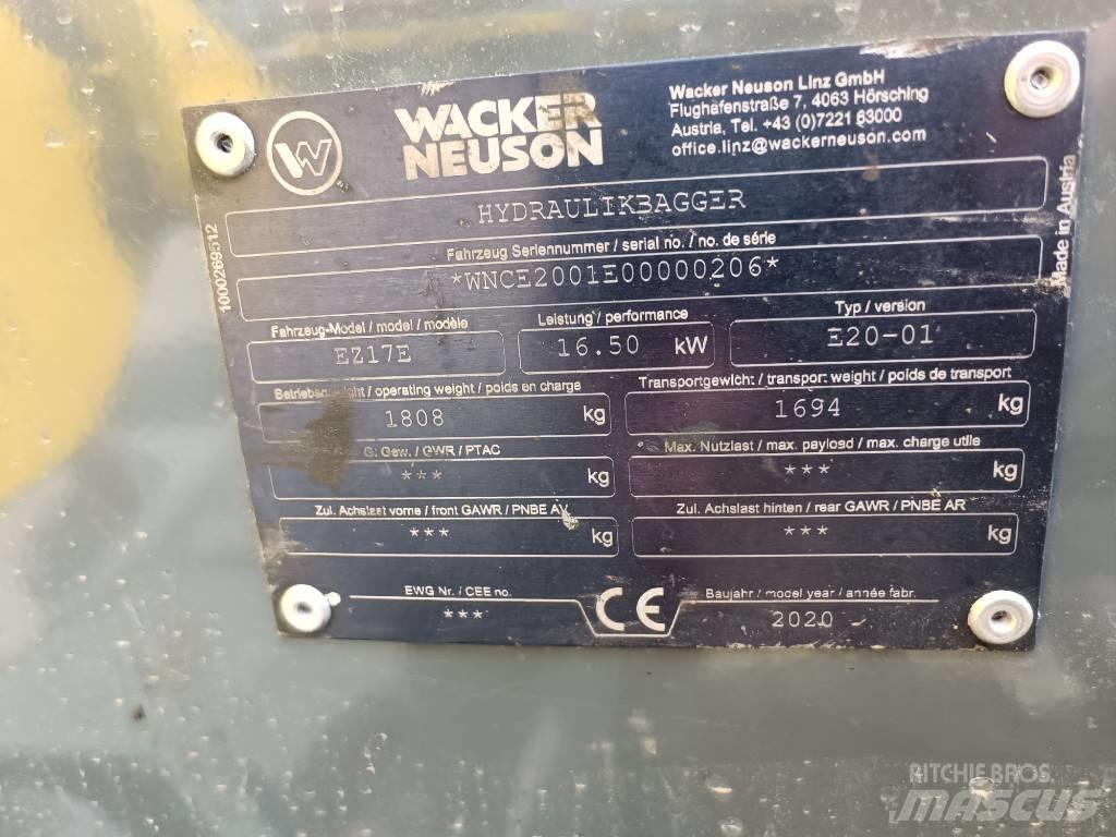 Wacker Neuson EZ17e Excavatoare pe șenile

