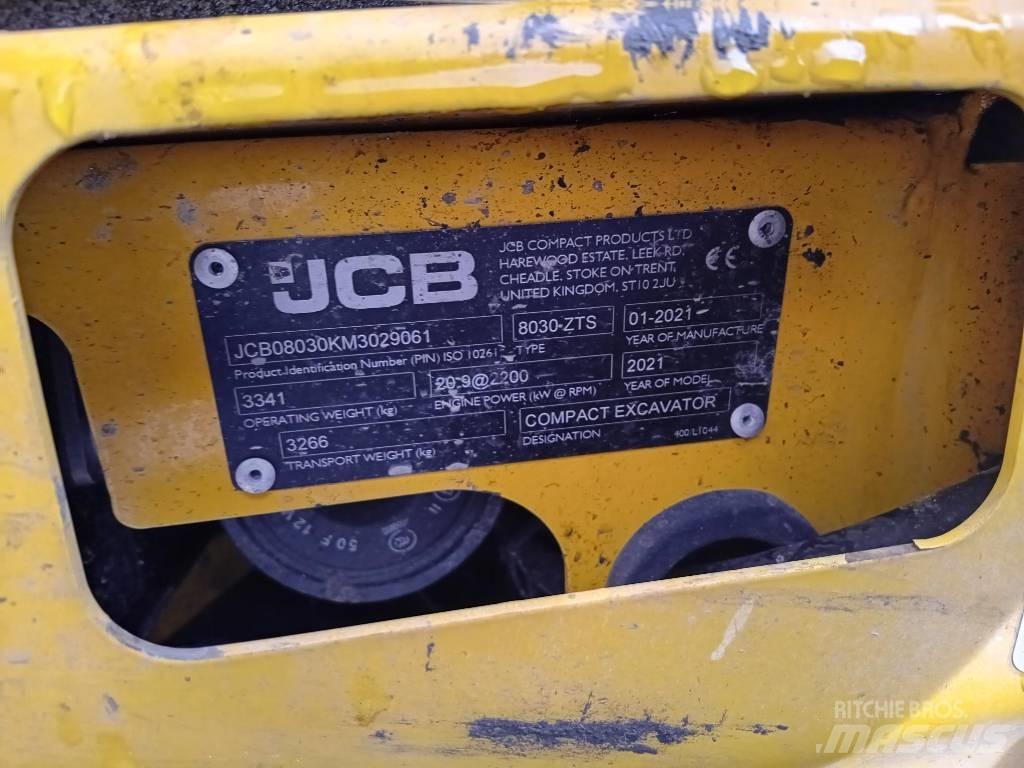 JCB 8030 ZTS Mini excavatoare < 7t