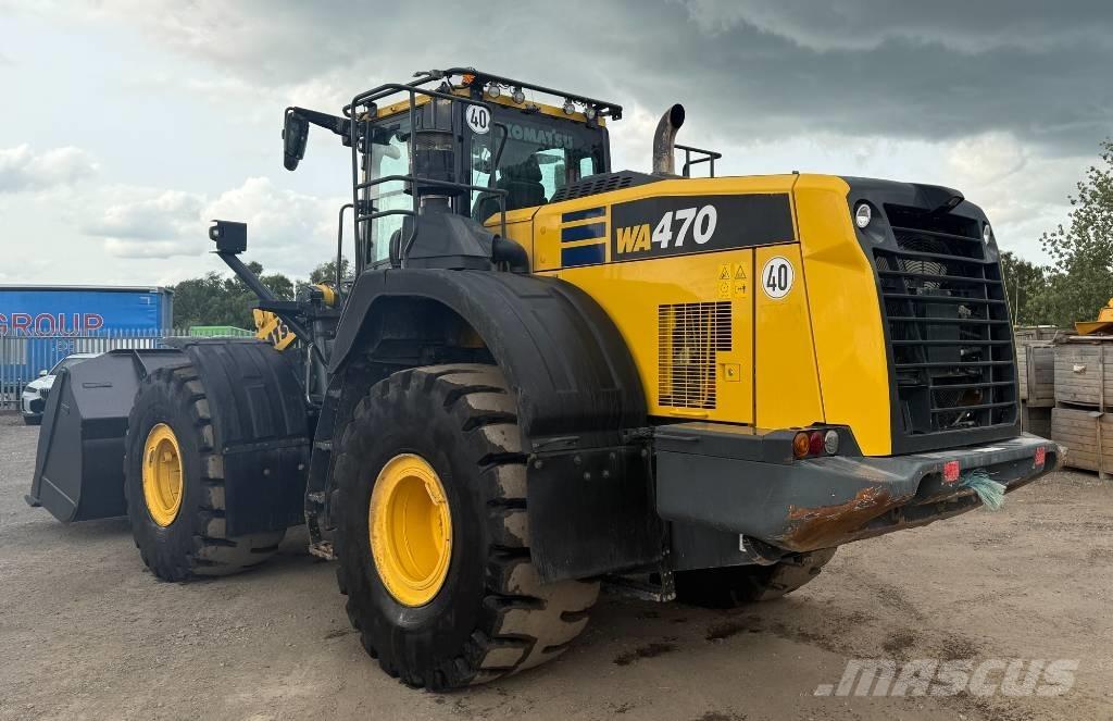 Komatsu WA470-8 Incarcator pe pneuri