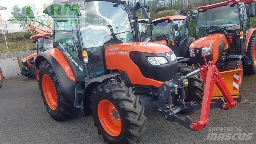 Kubota m4073 cab Tractoare
